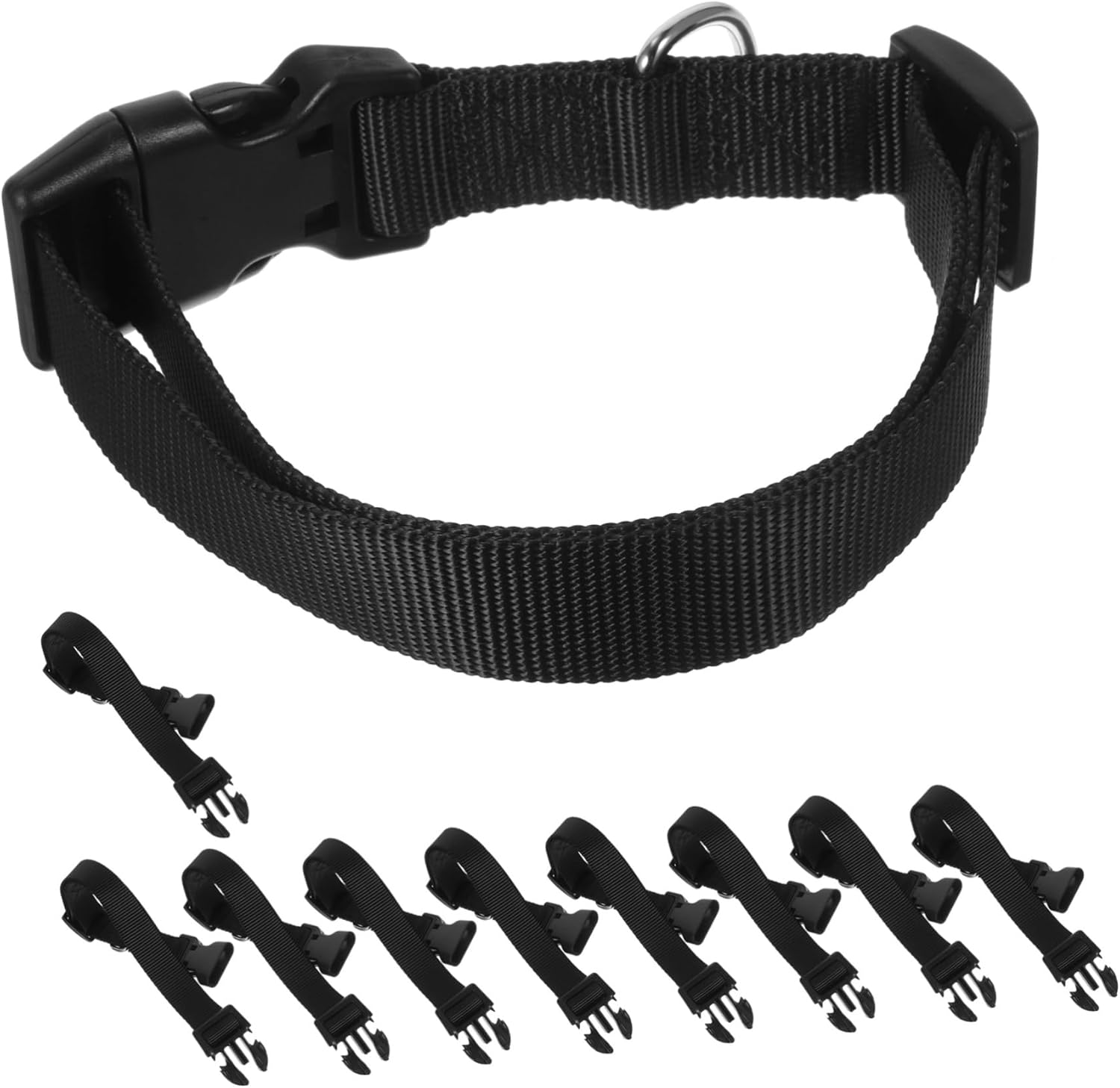 VICASKY 30pcs Adjustable Sheep Collars for Livestock Horse Halters Lost Pet Accessories for Goats and Cattle