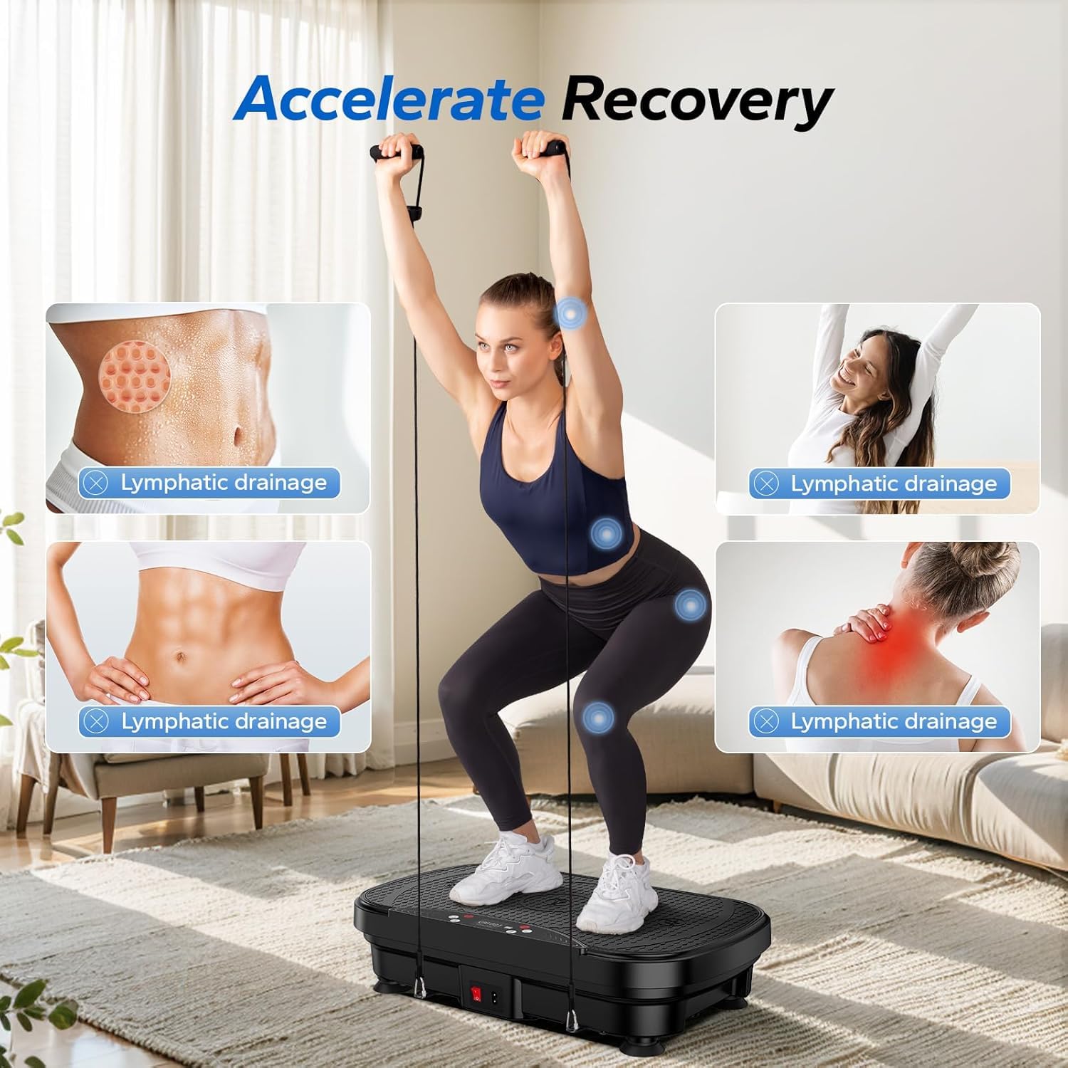 Review Sobo Crazy Fit Vibration Plate For Home Weight Loss Exercise