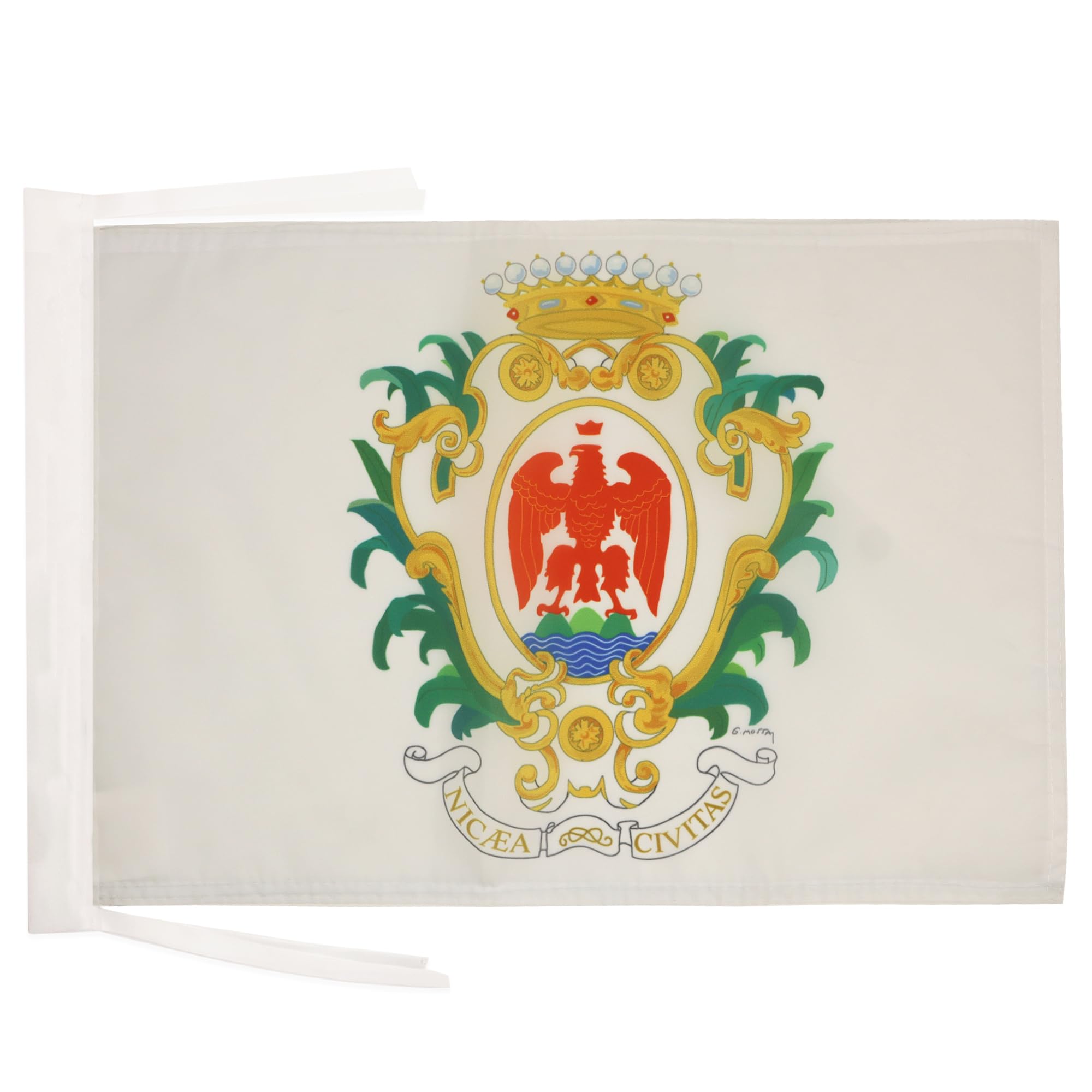 Iran Old Persia Flag 18'' x 12'' cords - Persian SMALL flags 30 x 45cm - Banner 18x12 in - AZ FLAG — view 336