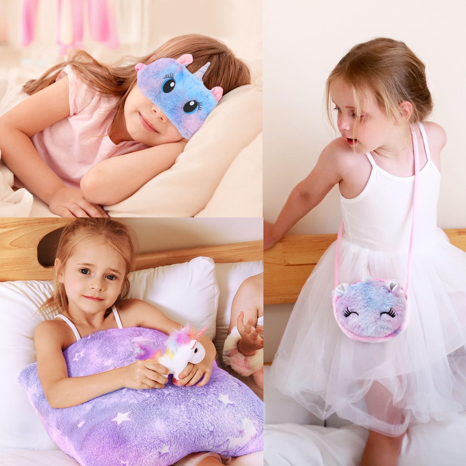 Tacobear Unicorno Bambina Regalo 5 6 7 8 9 10 11 Anni (viola)
