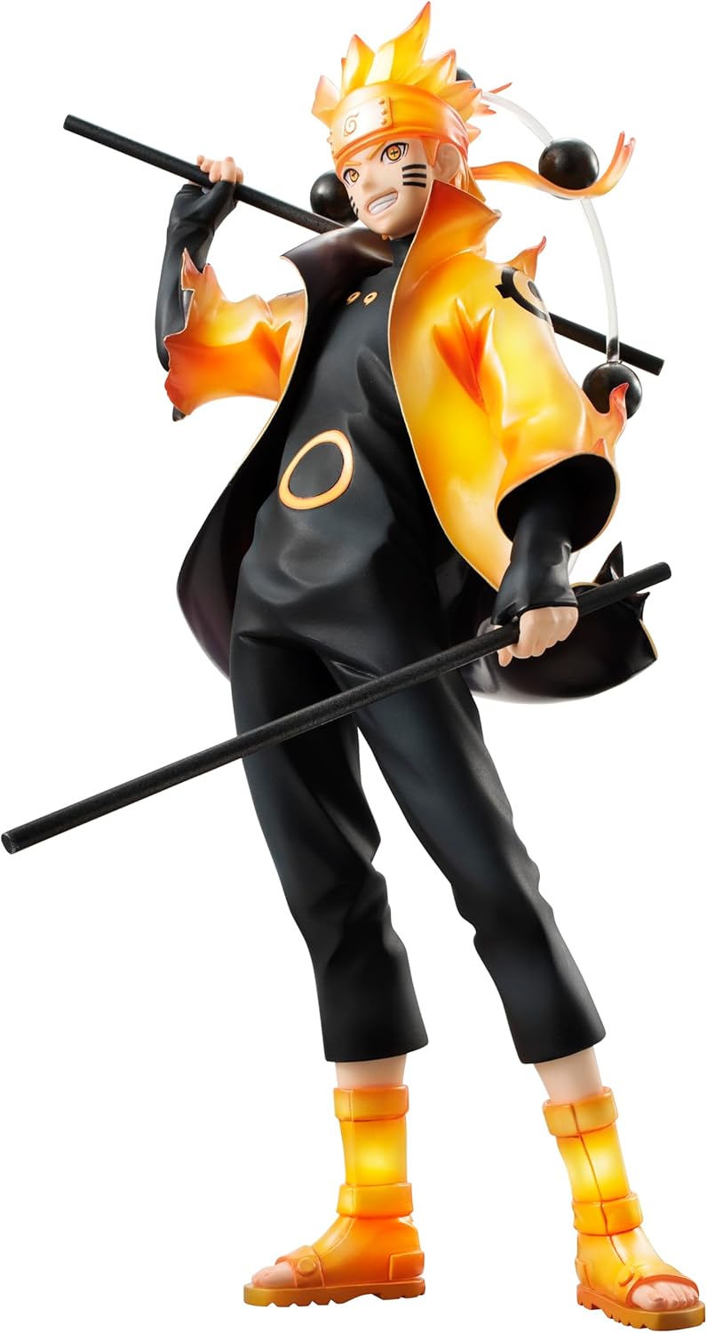 Megahouse-G.E.M. Series Naruto Shippuden Naruto Uzumaki Six Paths Sage Mode G.E.M.15th Anniversary ver.