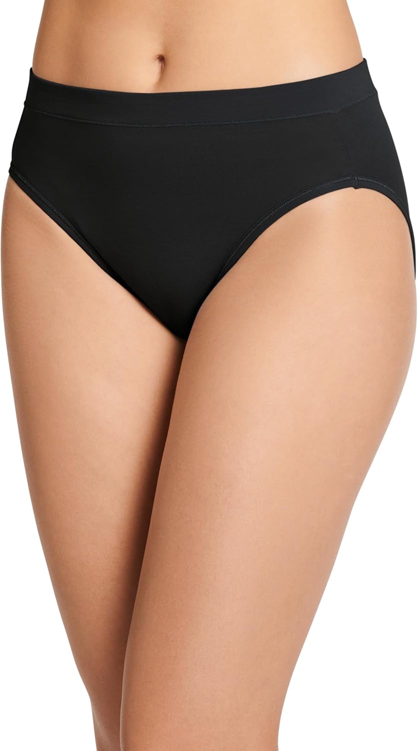 Jockey Women's Underwear Cotton Stretch Hi Cut