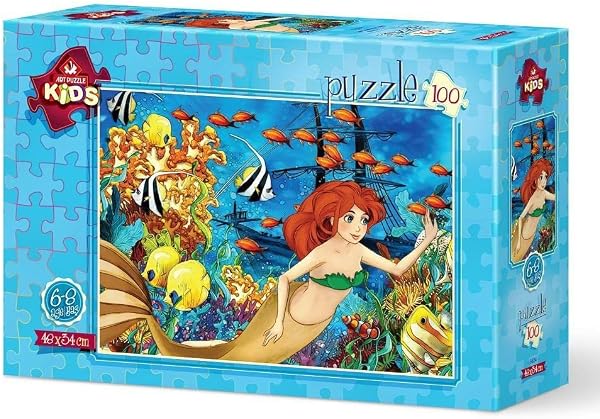 Art Puzzle Batık Gemi 100 Parça Çocuk Puzzle