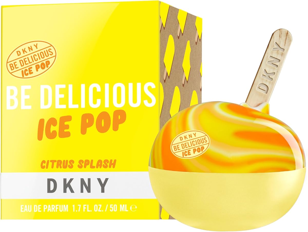 Be Delicious Ice Pop Eau de Parfum Perfume Spray For Women, Citrus Splash, 1.7 Fl. Oz.