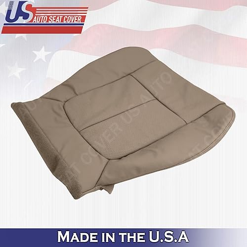 Miniatura 8 de 2009 2010 para Ford F150 Lariat Front BOTFor Toms Cubierta de cuero perforada marrón