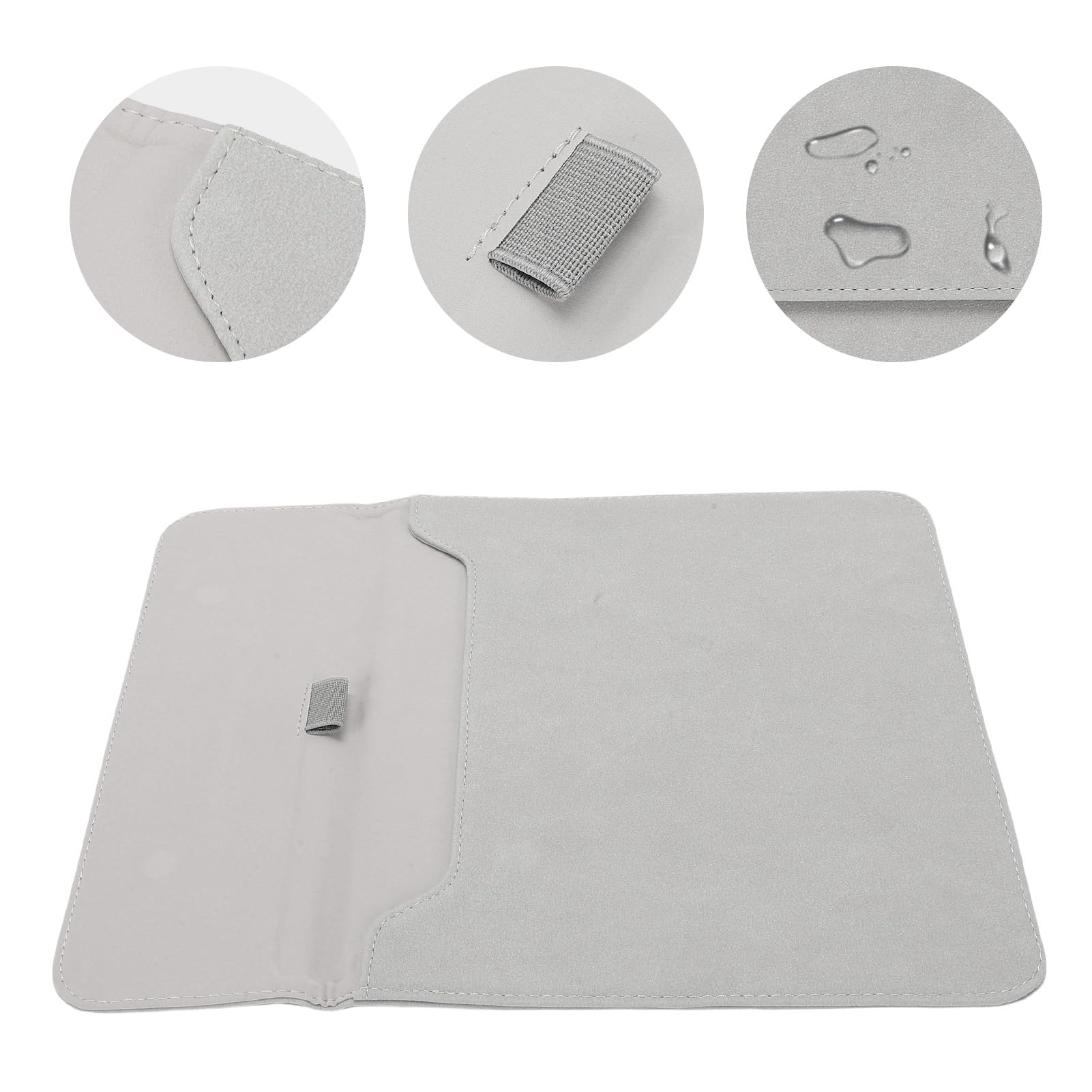 Eujgoov Custodia Sottile per Lettore Kindle Scribe E da 10,2 Pollici 2024 2022 con Custodia Protettiva con Chiusura Magnetica per il Sonno Automatico (grigio chiaro)