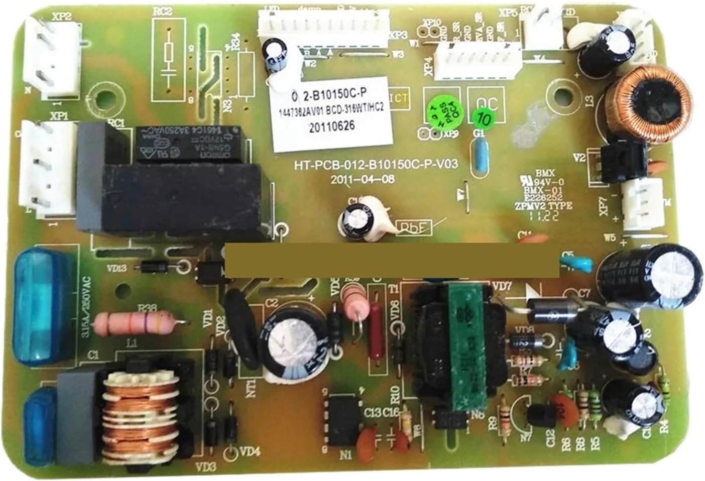 1pc Refrigerator Computer Board Circuit Board HT-PCB-012-B10150C-P-V03 1447362 BCD-316WT BCD-286 Driver Board