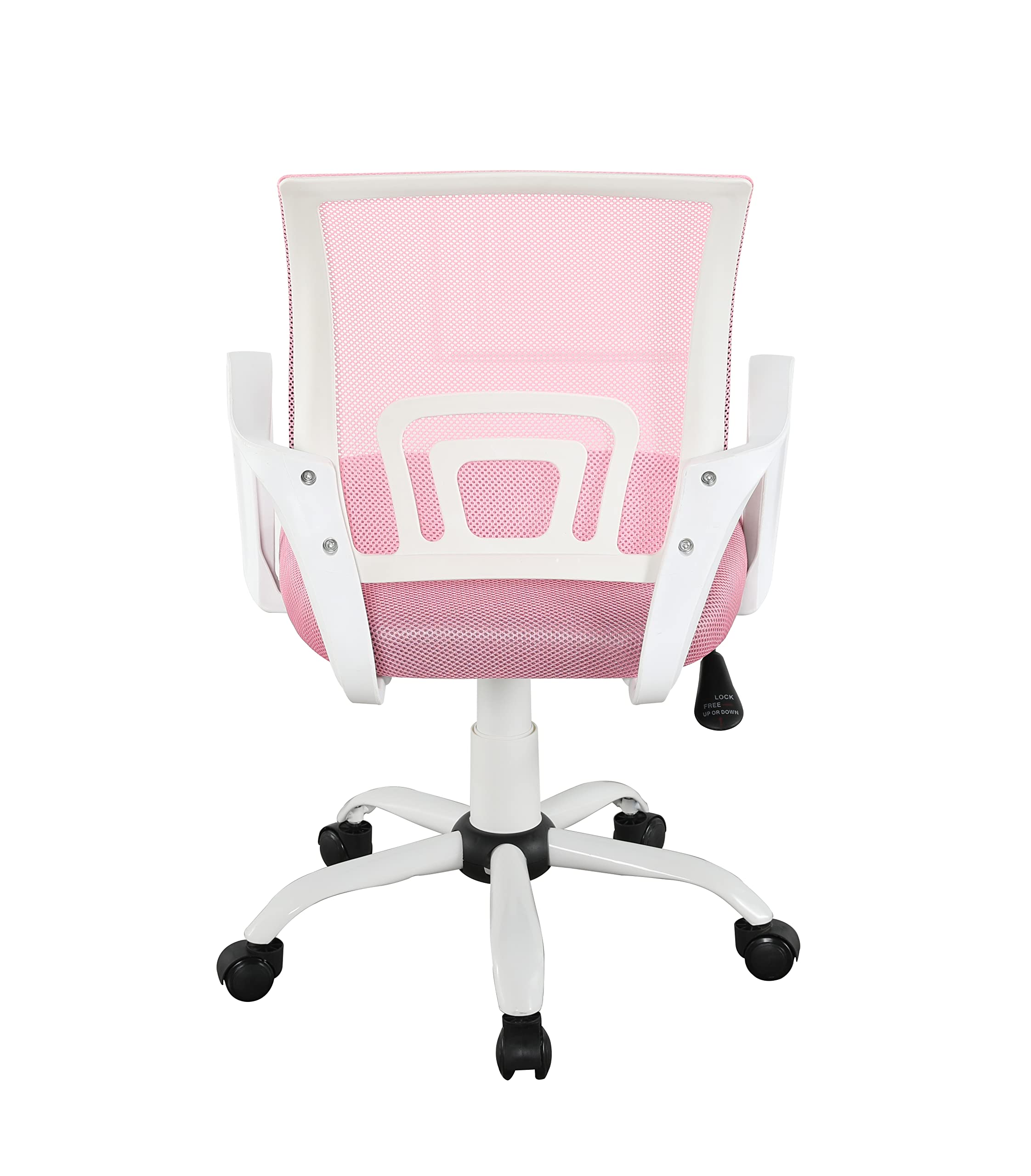 La Silla Española Ribadeo White Silla, Blanco-Rosa, Pequeño