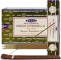 Vista 7 de Aruda - Varillas de incienso y soporte para varillas de incienso, paquete Insence Insense Satya Incense