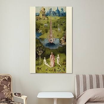『楽園』絵画・インテリア Amazon.co.jp: ヒエロニムス ボス 快楽の園 地獄絵図 A3 サイズ