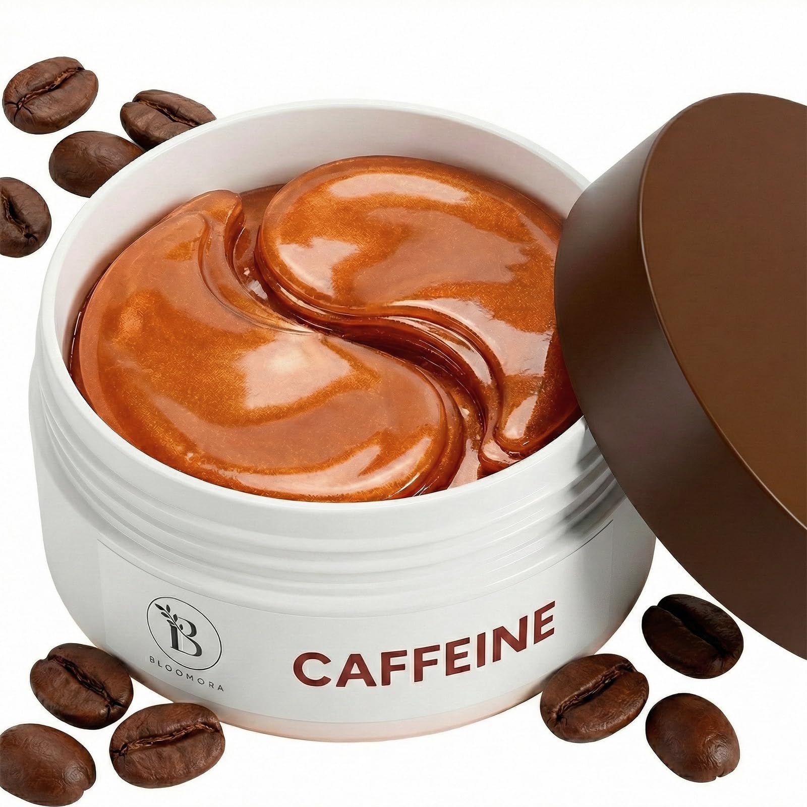 Koffein Augenpads Gegen Augenringe (30 Paare) – Eye Pads zur Hydratation, Under Eye Patches zur Augenringe Entfernen, Augenpads gegen Tränensäcke, Geschwollene Augen Tränensäcke