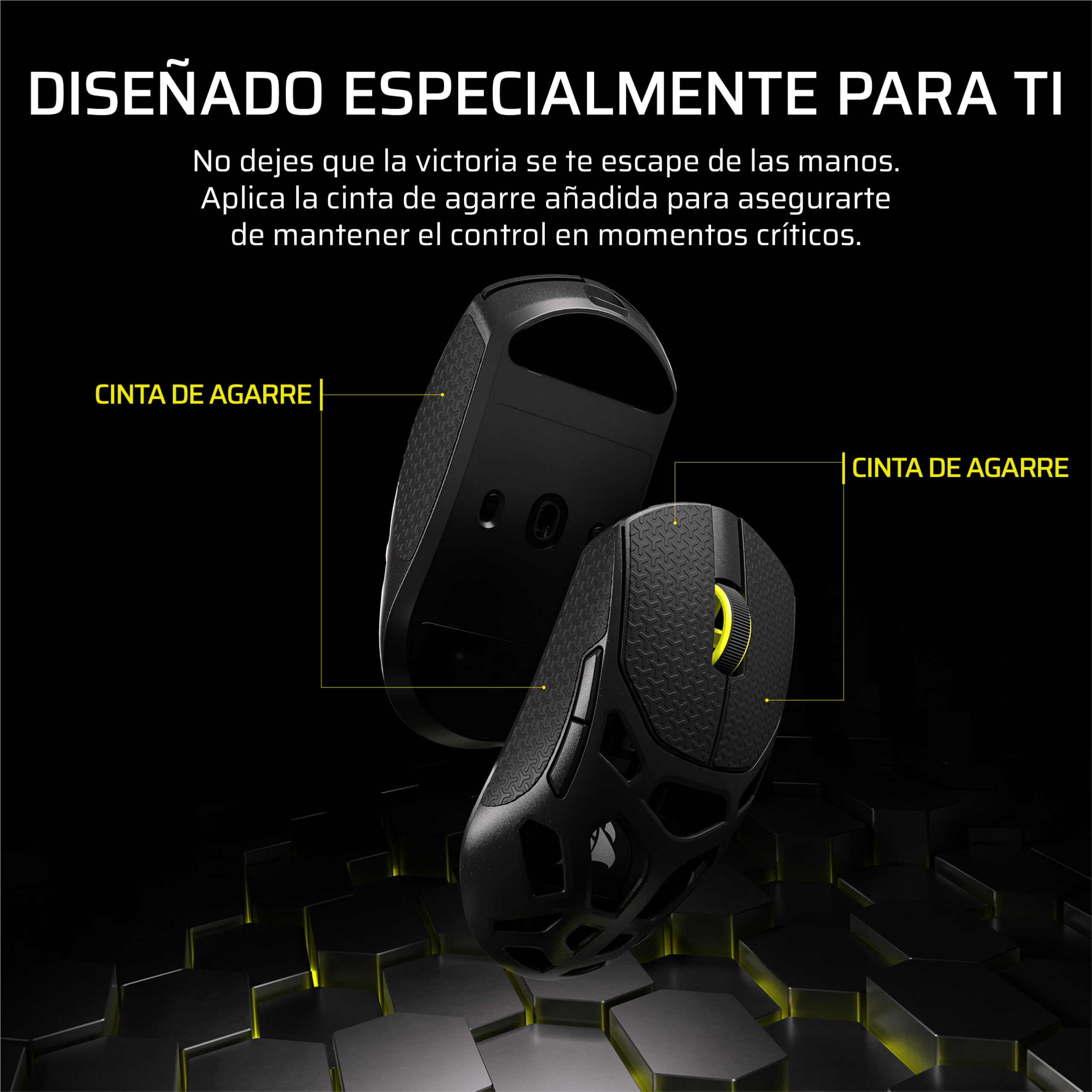 Corsair Sabre v2 Pro Wireless MG FPS Ratón para Juegos – Negro | Sensor MARKSMAN S de 33 000 ppp, Sondeo Avanzado de 8.000 Hz, Magnesio Duradero, Ligero, Batería de Hasta 120 Horas