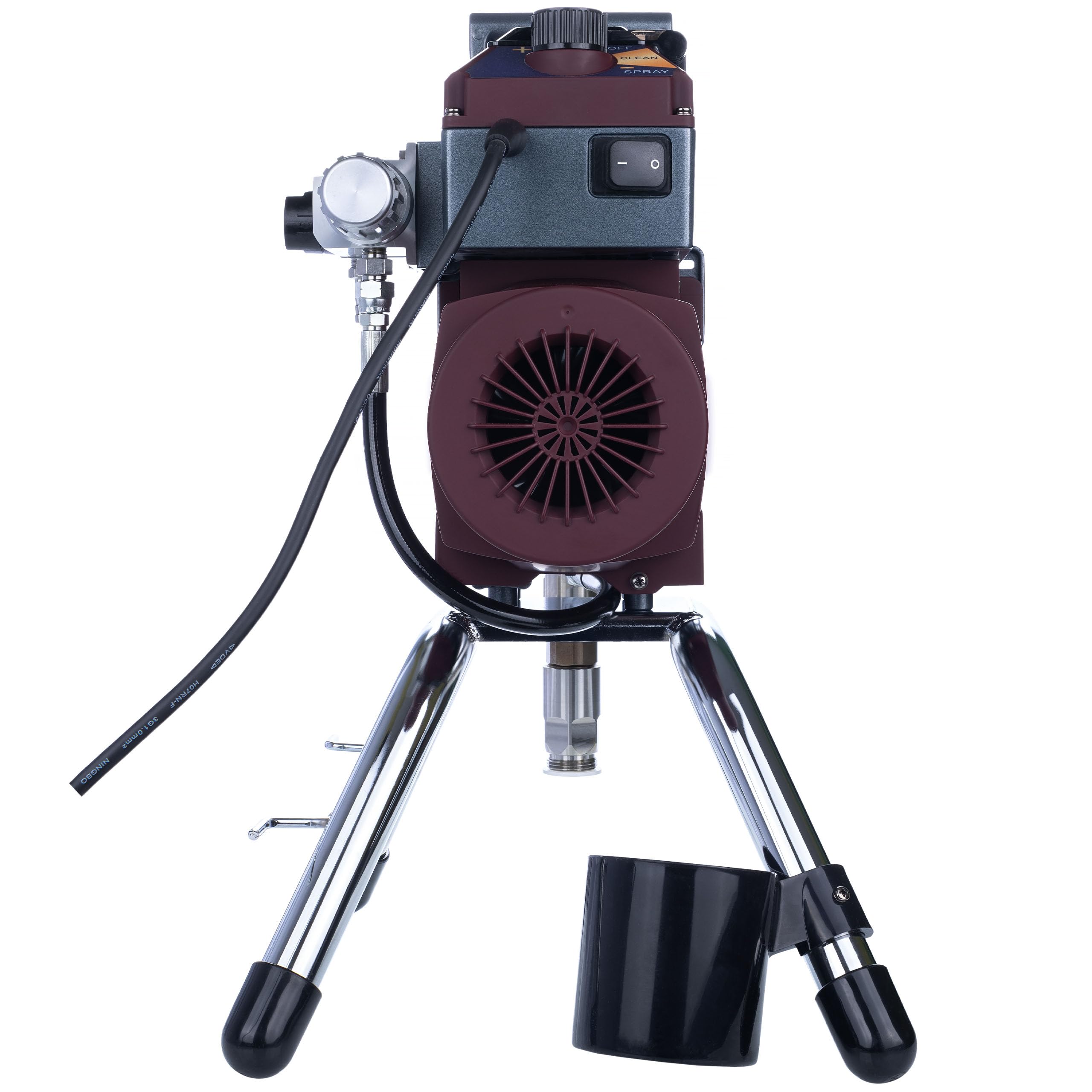 Zenthril Blaze Y HyperElite - Airless stacja lakiernicza 1200 W, 25 MPa, 1,8 l/min, dysza 0,019" | Silnik bezszczotkowy, ekran LCD, Voice Assist | Do ścian i sufitów
