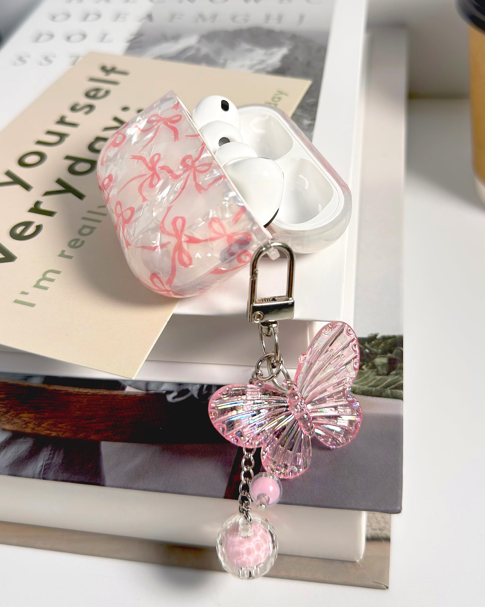 Amazon.co.jp: Srddty AirPods Pro 3 ケース キュート シェルパターン