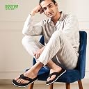 DOCTOR EXTRA SOFT Ultra Cushion Slippers for Men's| Lightweight & Comfortable| Orthopedic & Diabetic| Casual & Stylish| Non-Slip Durable Mcr Dr Chappals & House Flip flops For Gent's & Boy’s D-32 gallery image