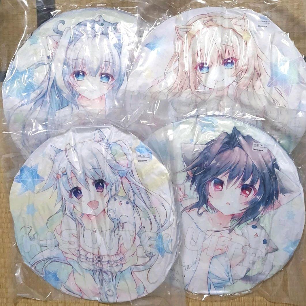 【4種セット】9-nine- BIGもふもふクッション Amazon.co.jp: 9 nine BIG もふもふクッション 九條都 都 みゃー