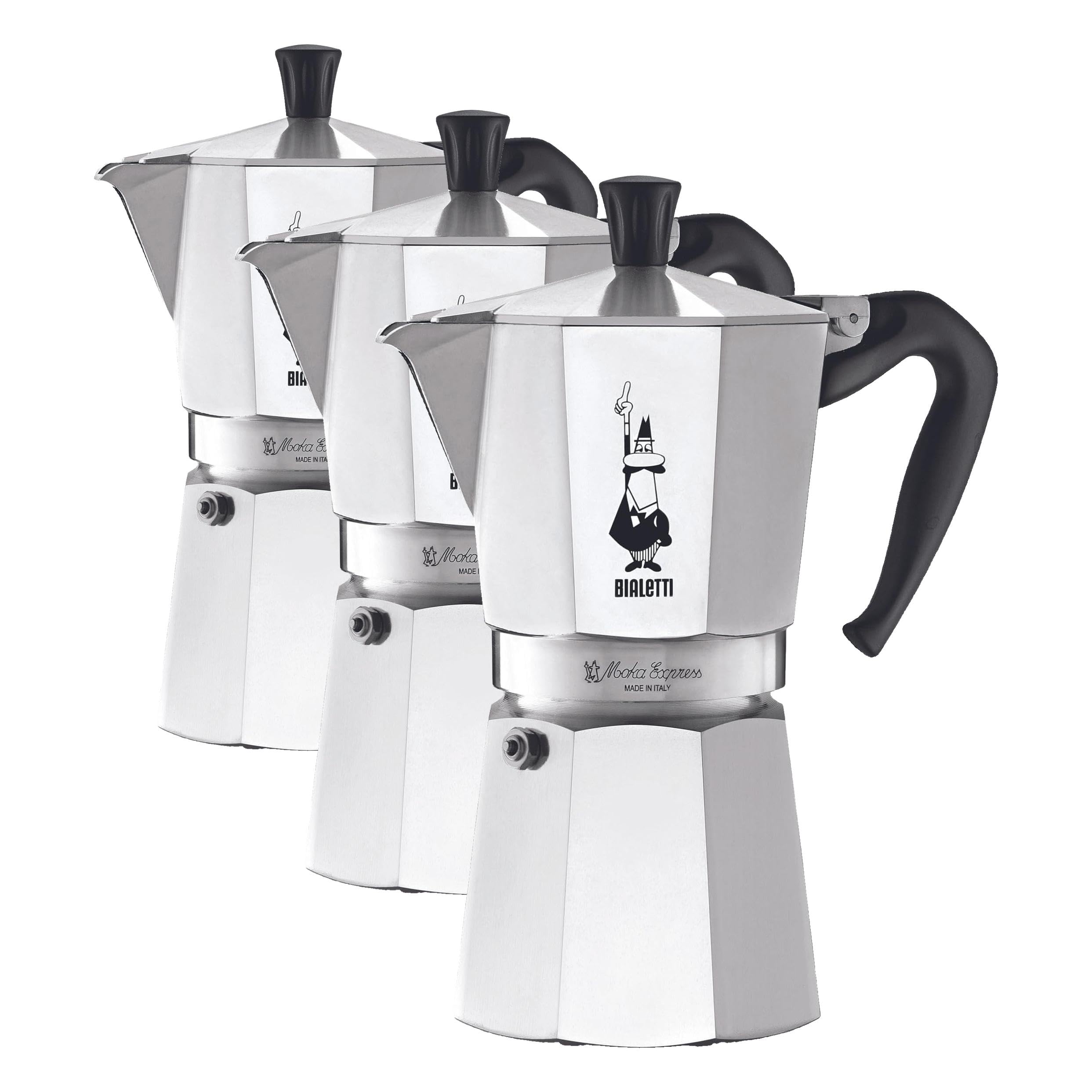 Amazon｜Bialetti (ビアレッティ) モカエキスプレス 9カップ用 直火式 