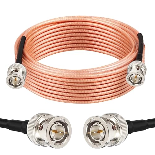 Miniatura 24 de XRDS -RF Cable SDI 3G/6G, 25 pies BNC a BNC Cable de extensión RG179 de 75 ohmios para 4K 1080P 3G HD SDI Cámara Monitor Vedio Recorder SDI a HDMI