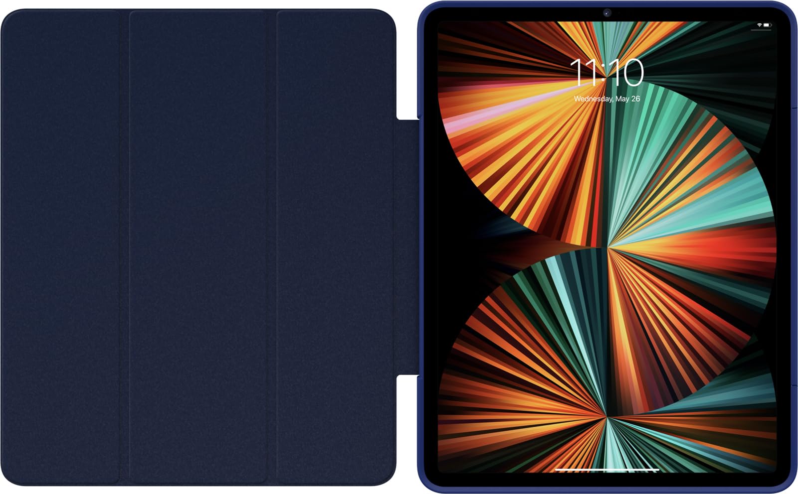 OtterBox Cover Folio Case per iPad Pro 12.9" (5th gen), antishock e cadute, ultra sottile, custodia Folio protettiva, Yale