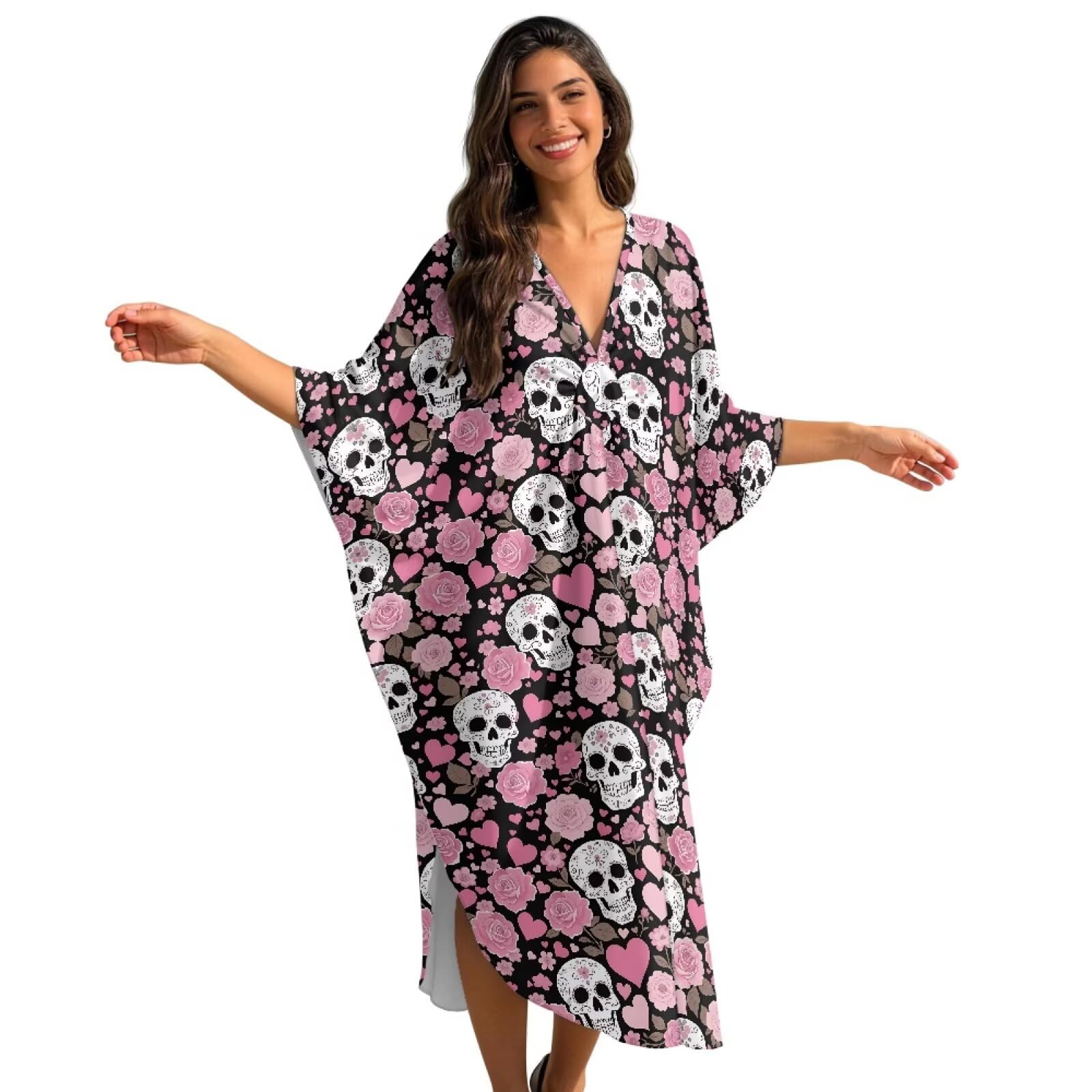 Copricostume da spiaggia da donna, taglie forti, maxi abito da spiaggia, abbigliamento da resort, abbigliamento estivo per vacanze