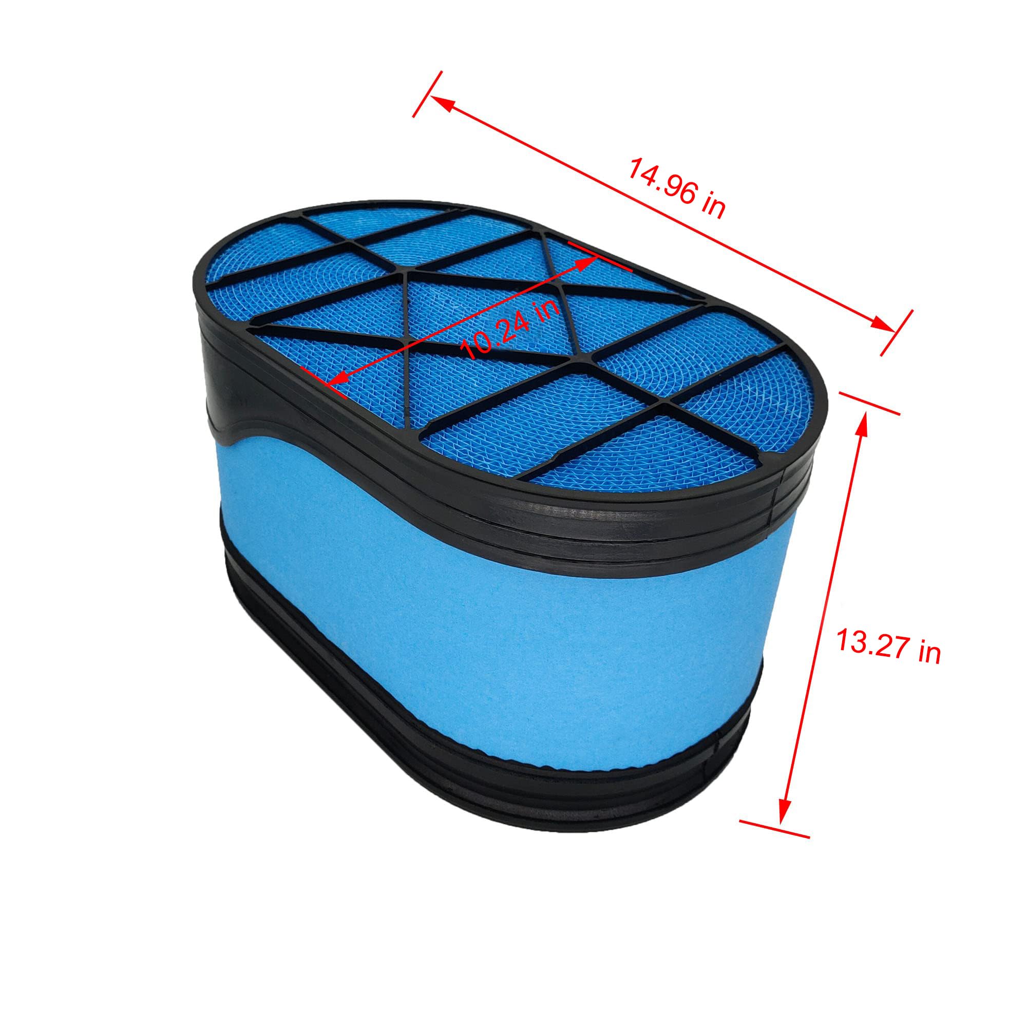 Amazon.com: VEDURME P608667 Obround Air Filter Replacement for