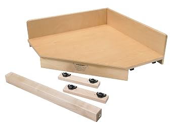 Childcraft Traditional Play Kitchen Corner Connector, 24-5/8 x 24-5/8 x 27-3/4 Inches