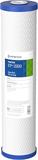 Pentair Pentek EP-20BB Big Blue Carbon Water Filter, 20-Inch, Whole House Carbon Block Replacement Cartridge with Bonded Powdered Activated Carbon (PAC) Filter, 20" x 4.5", 5