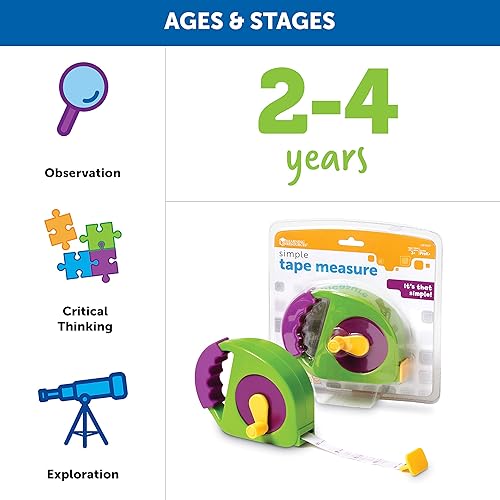 Miniatura 6 de Cinta métrica simple Learning resources