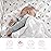 Little Grape Land Crib Sheets for Girls and Boys, 2pk Baby Crib Fitted Sheet for Standard Size Crib and Toddler Mattress, Super Soft Baby Sheet (Little Bunny)