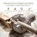 WHITEDOT Sports Leather Whitedot Versed Levlon Cricket Batting Gloves(Youth/Medium,Right) gallery image