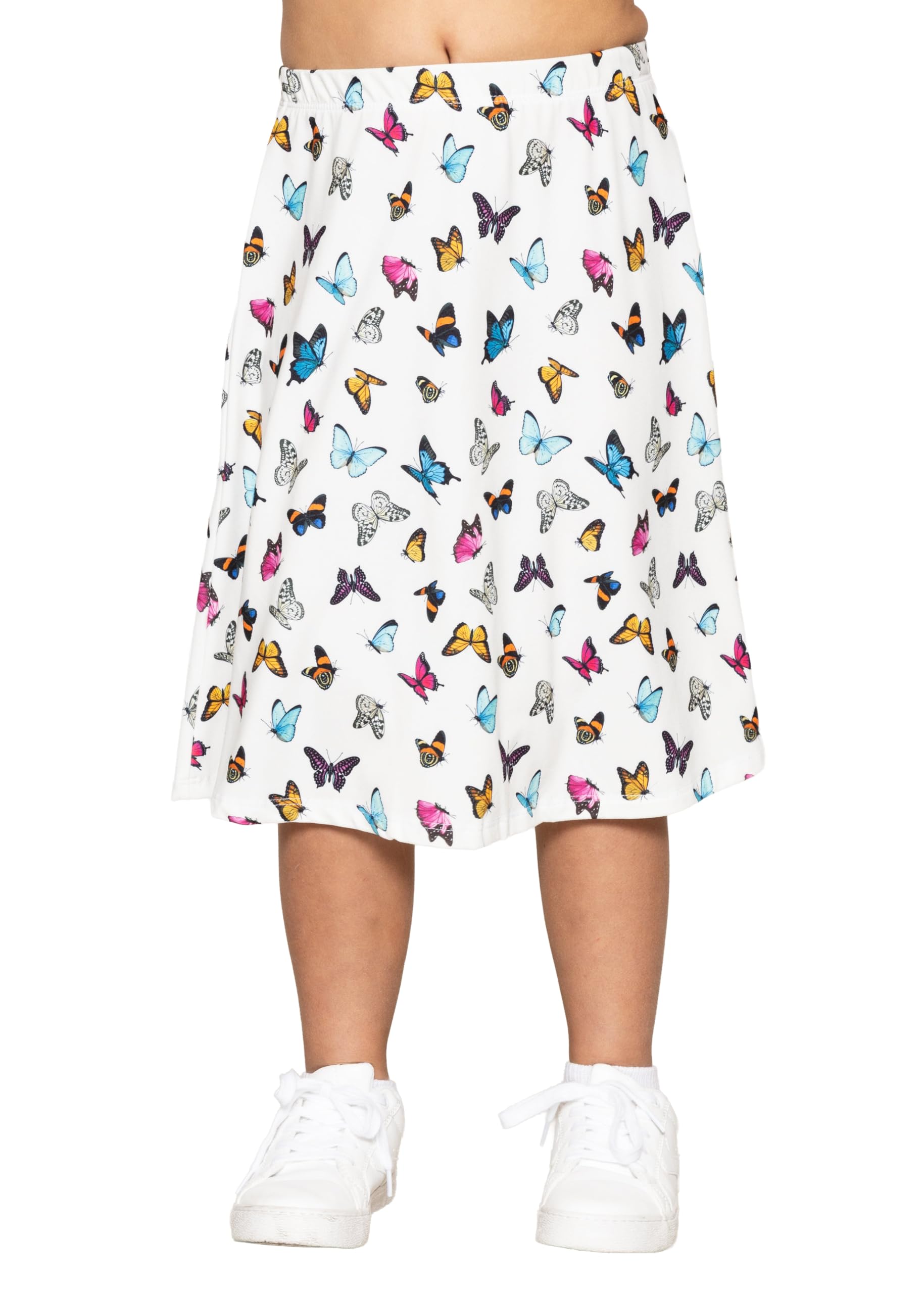 STRETCH IS COMFORT Girls Skirts Flowy A Line Knee Length and Ankle Length