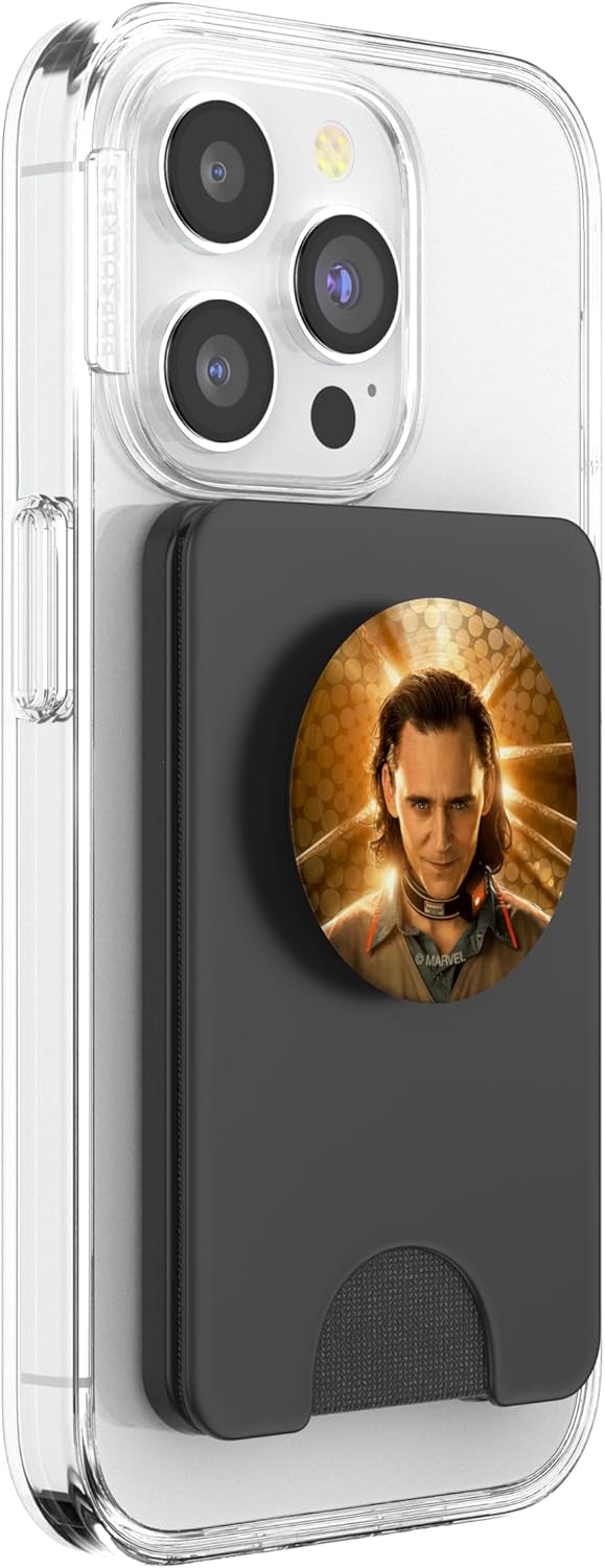 Marvel Loki Series Poster PopSockets PopWallet for MagSafe