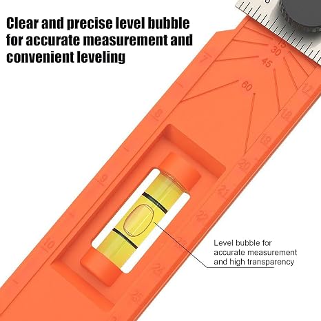 Scribe Tool for Carpentry,Measuring Ruler Tool for Woodworking | Furniture Making Ergonomic Gadget Precise Gauge for Carpenters Woodworkers Beginners Professionals