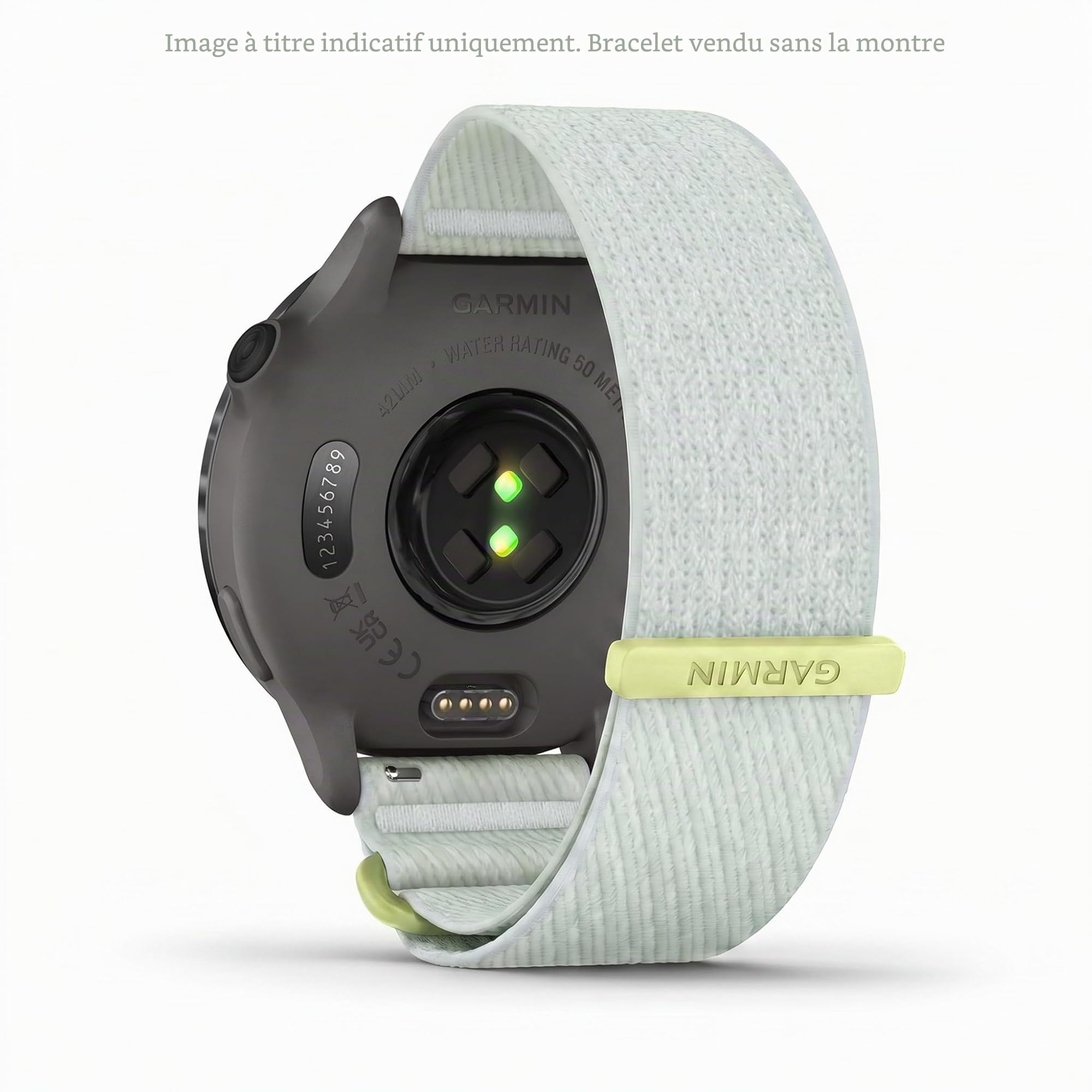 Garmin Official Quick Release Bands (20mm), suitable for selected Forerunner-,Venu-, vívomove-,vívoactive and Approach smartwatch series, Original accessory