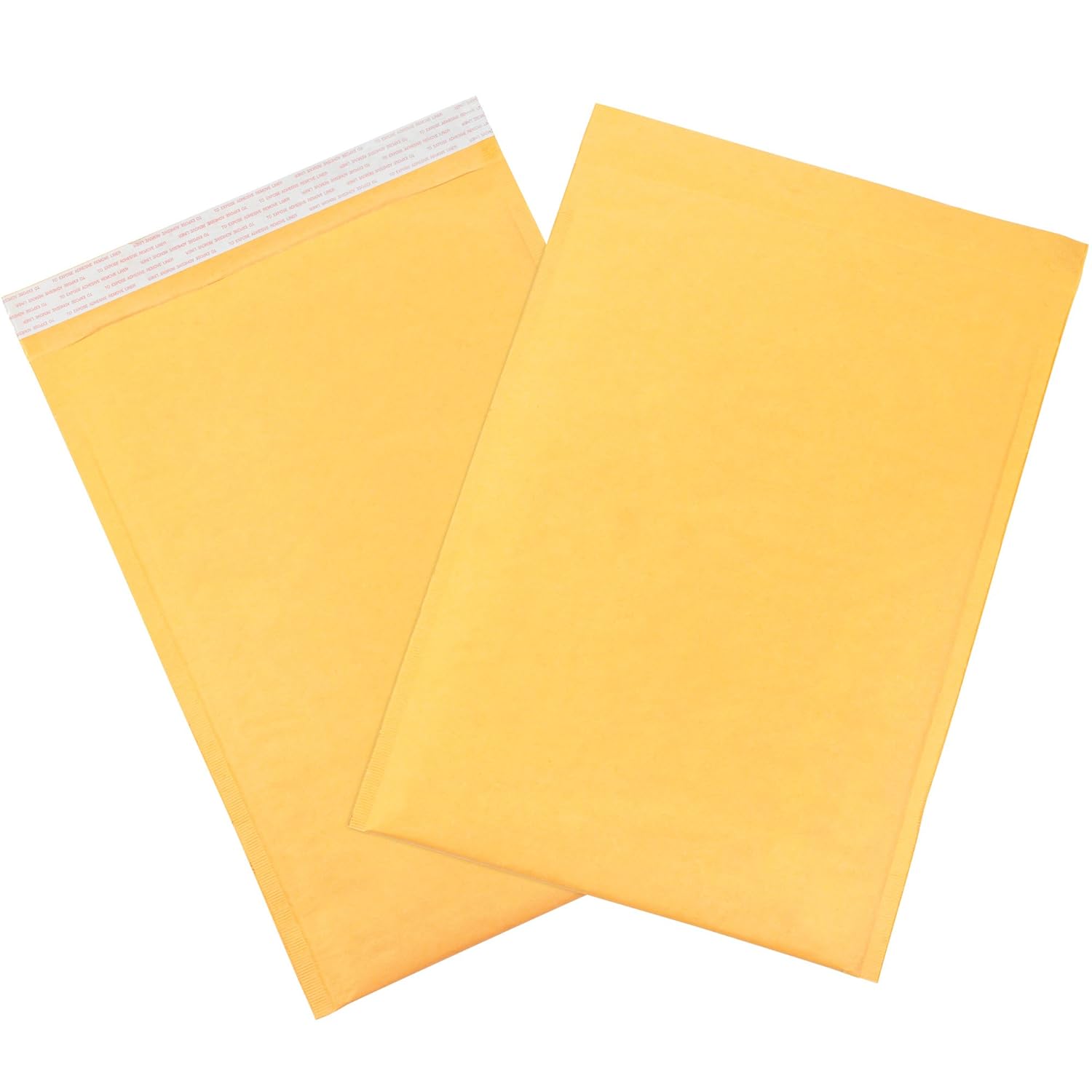 Aviditi Kraft Bubble Mailers #5, 10 1/2" x 16", Self-Seal, Padded Envelopes for Packing, Mailing and Shipping, Case of 100