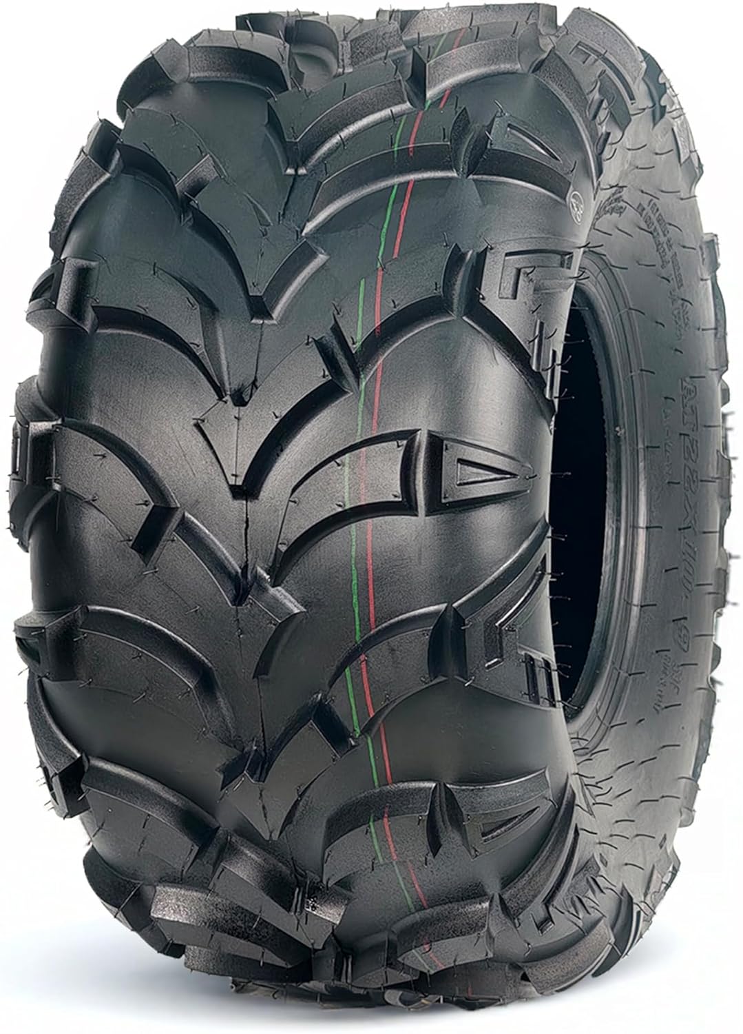 AT22x10-9 ATV Tires ATV＆UTV Trail Sand Off-Road Tires 22x10-9, All Terrain Tires 16mm Tread Depth 22x10x9-4 PR, Tubeless 2PCS