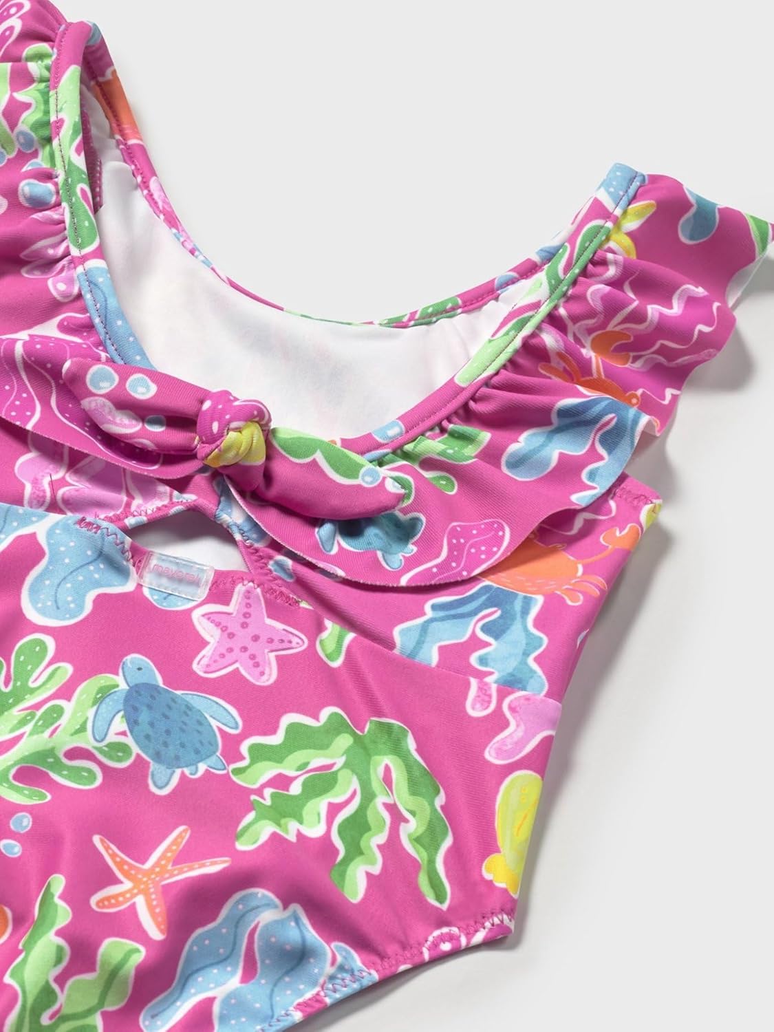 Mayoral Printed Swimsuit for Baby-Girls Fuchsia