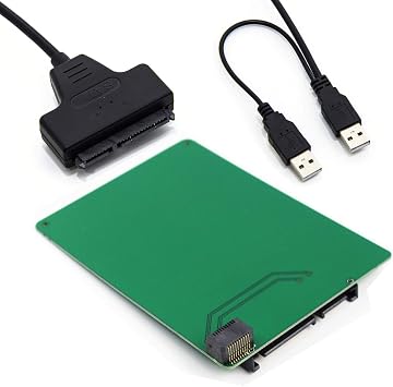 Sintech 20Pin SFF-8784 to SATA 22pin Adapter with USB SATA Cable for WD Blue UltraSlim SATA3 HDD WD5000MPCK USB+SATA