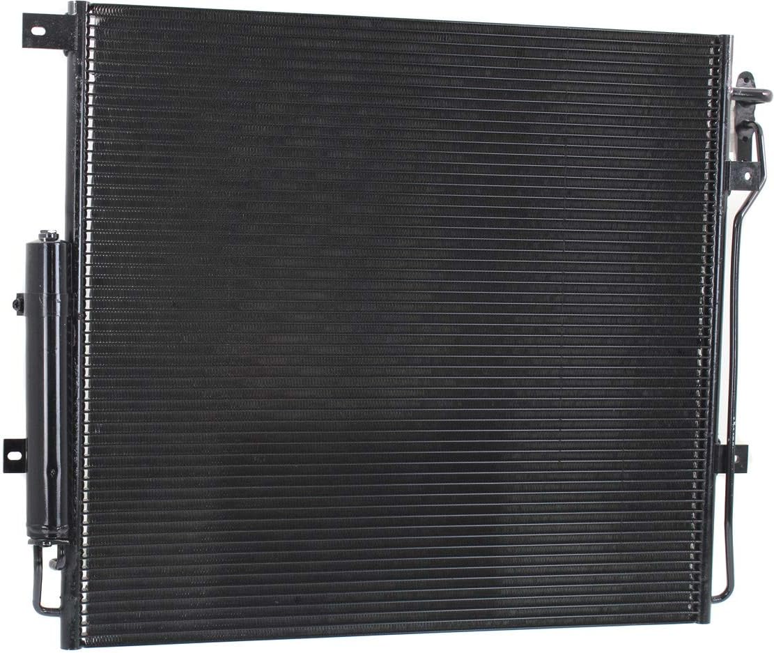 Evan Fischer A/C Condenser Compatible with 2010-2013 Land Rover Range Rover Sport & 2010-2016 Land Rover LR4 - RO3030112