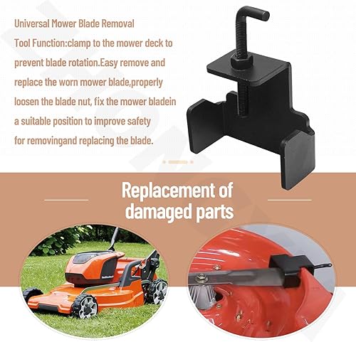 Miniatura 3 de 490-850-0005 Universal Mower Blade Removal Tool Compatible with Troy BiltCub CadetMTDYard ManMost Lawn Mowers - Blade Removal Tool Fits All Walk