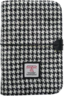 Harris Tweed A6 6 Ring Refillable Binder Notebook Handmade Wool Cover | British heritage style with 80 pages for notes, journaling, everyday writing and thoughtful gifting