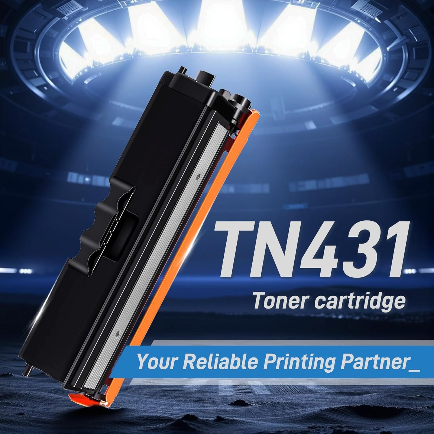 TN431 Toner Cartridge Compatible Replacement for Brother TN431 TN 431 TN-431 Toner for MFC-L8900CDW HL-L8360CDW HL-L8260CDW MFC-L8610CDW HL-L8360CDWT Printer (4 Pack, Black/Cyan/Magenta/Yellow)