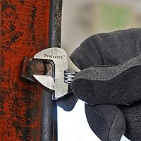 Vista 4 de Proferred T05011 Llave ajustable estándar, acabado cromado, 4 pulgadas