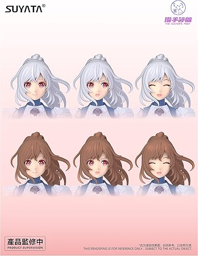 Miniatura 14 de SUYATA HP-002 El POEM DEL CAZADOR ANGELA 1/12 ESCALA MODELO DE PLÁSTICO KIT