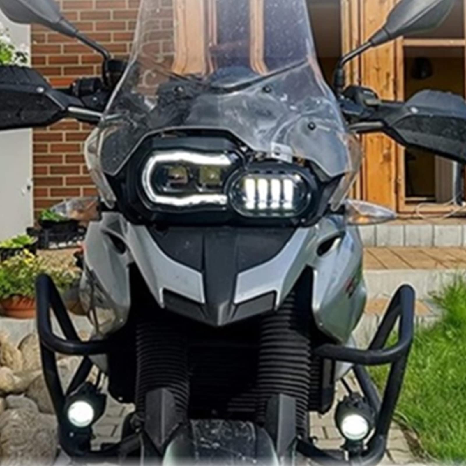 Amazon | オートバイのヘッドライト に適合する B-MW F800GS F800R