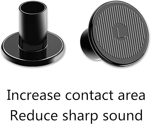 Miniatura 3 de Protectores de césped de tacón alto, 12 pares de 2 tamaños, tapones de fregadero y tapas de reparación de talón, protectores antideslizantes para