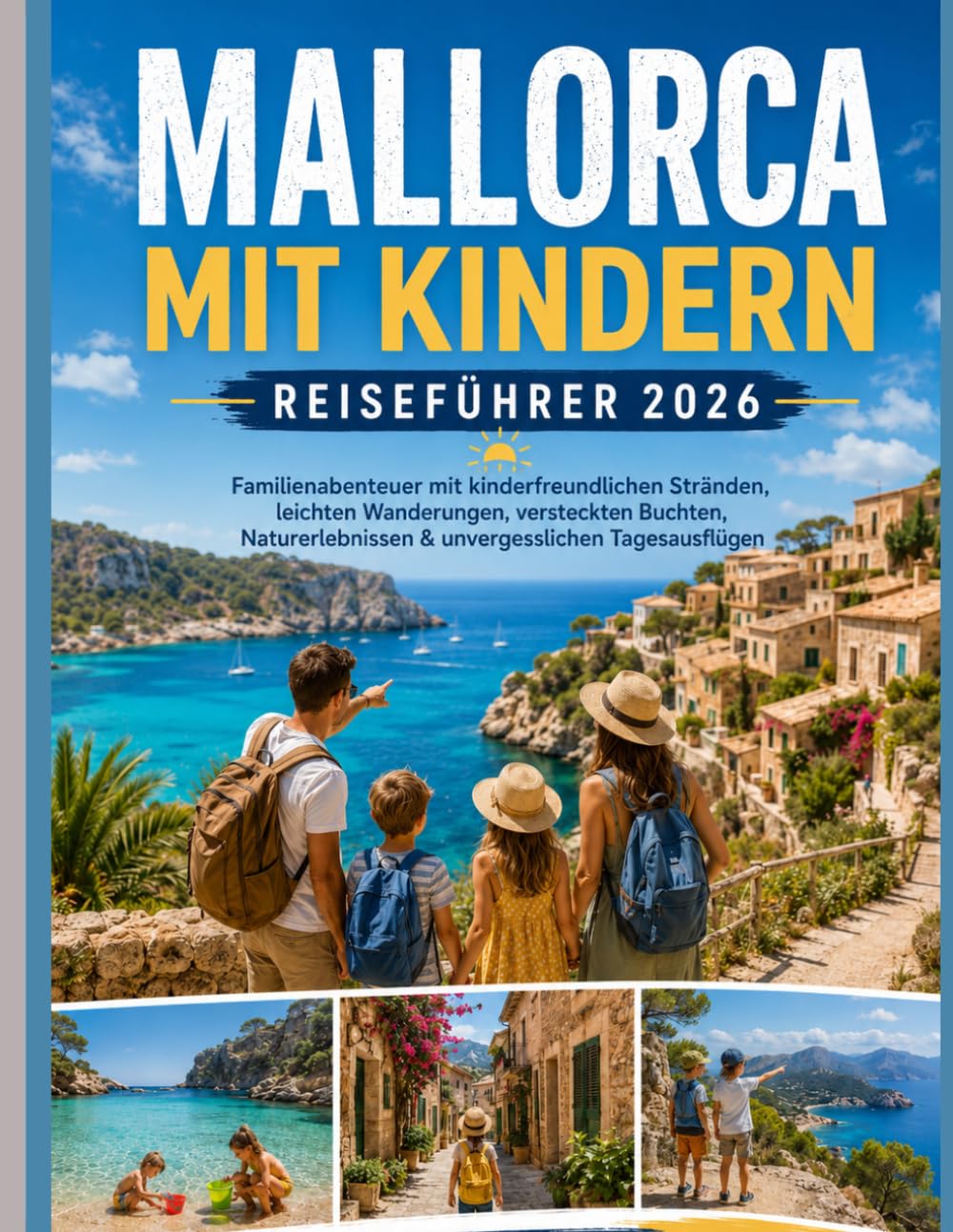 MALLORCA MIT KINDERN REISEFÜHRER 2026: Familienabenteuer mit kinderfreundlichen Stränden, leichten Wanderungen, versteckten Buchten, Naturerlebnissen und unvergesslichen Tagesausflügen