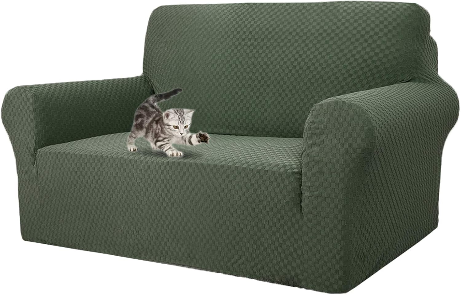 MAXIJIN Newest Jacquard Sofa Covers for 2 Seater