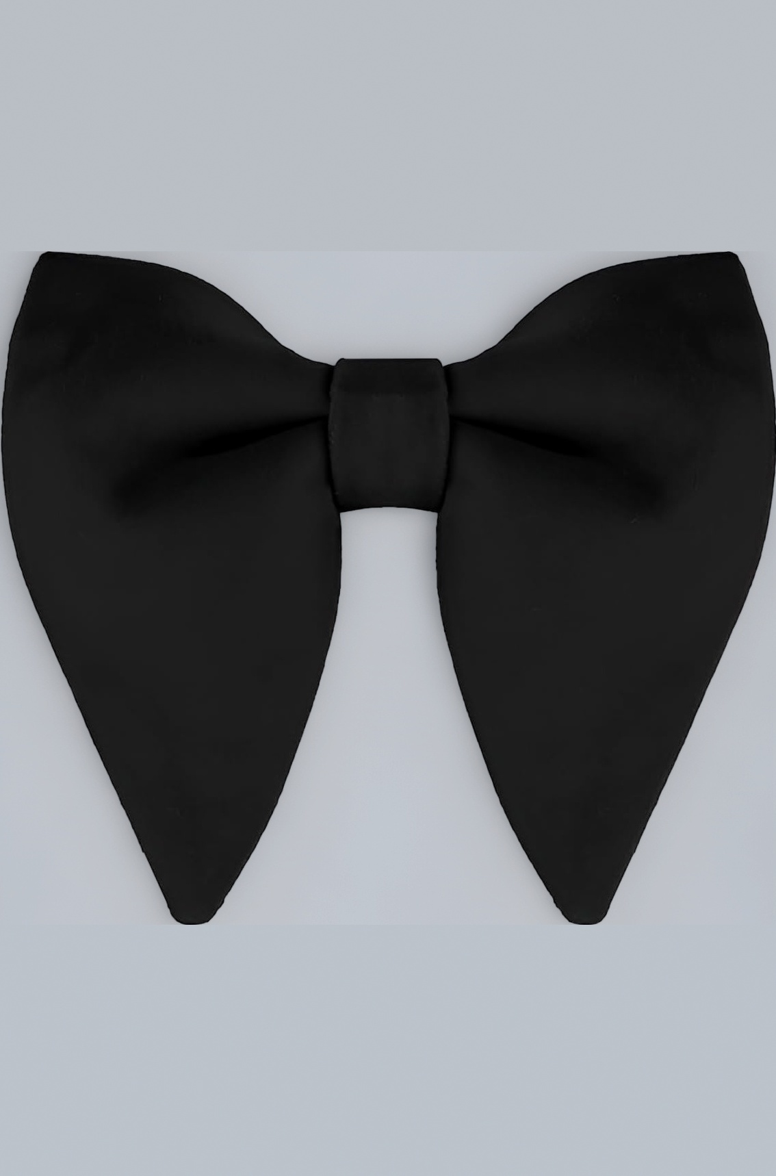 Butterfly Bow Tie for Men Classic Solid Color Pre-Tied Satin Formal Tuxedo Bowtie Adjustable Length Clip on Design for Adults Elegant Double Fold Ties for Boys and Men’s Party Accessories