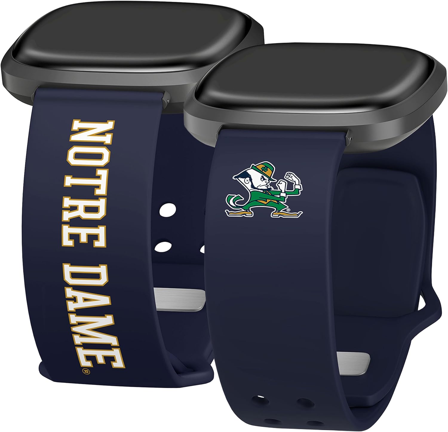 Affinity Bands Notre Dame Fighting Irish HD Watch Band Compatible with Fitbit Versa 3 and Sense